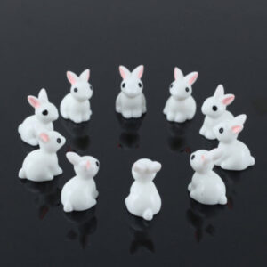 โมเดลกระต่าย ชุด 10 ตัว