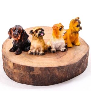 โมเดลหมา สุนัข น้องหมา ลูกสุนัข little dog ตกแต่งบ้าน