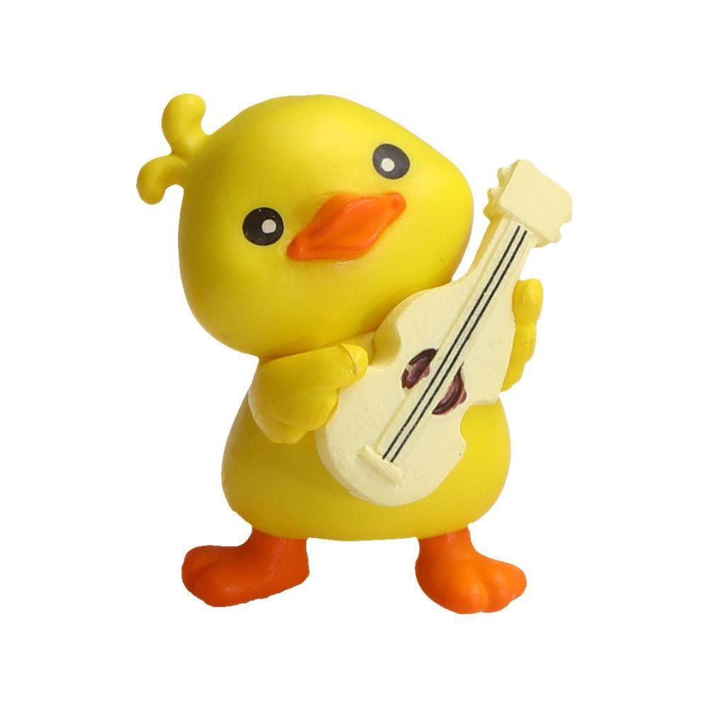 โมเดลเป็ดน้อยสีเหลือง ฟิกเกอร์แอกชัน ขนาดเล็ก ตกแต่งสํานักงาน คอมพิวเตอร์ ตกแต่ง ฟิกเกอร์ โมเดลเบเกอรี่ เครื่องประดับเดสก์ท็อป ตกแต่งงานเลี้ยงวันเกิด ตุ๊กตาเป็ดน้อย