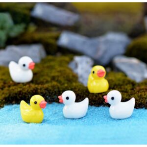 เป็ดเรซิ่น เป็ดน้อยจิ๋ว เป็ดจิ๋ว เป็ดตกแต่งสวนจิ๋ว การ์ตูนเป็ด เป็ดโมเดล งาน โมเดล ของจิ๋ว ของจิ๋วน่ารัก สัตว์จิ๋ว จิ๋ว 500 ตัว