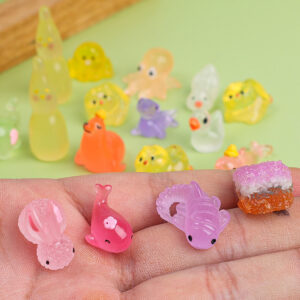 ถุงสุ่มเรซิ่น รูปตุ๊กตาสัตว์น่ารัก ขนาดเล็ก สีสันสดใส แบบสร้างสรรค์ เหมาะกับของขวัญ ของเล่นสําหรับเด็ก และผู้ใหญ่ จํานวน 500 ชิ้น